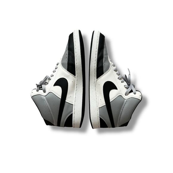 Nike x Court Vision Mid Grey Black White Leather Men\'s DN3577-002 Size 11 main image 8